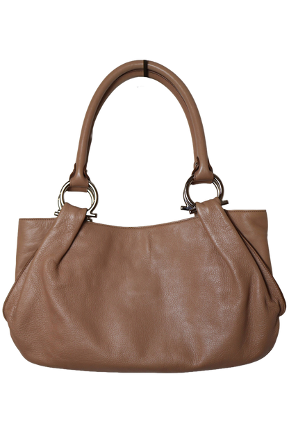 Salvatore Ferragamo Camel Shoulder Bag