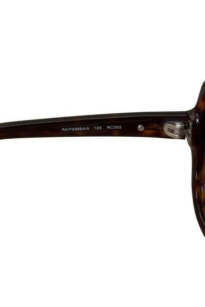 Prada Tortoise Frame Oversized Sunglasses