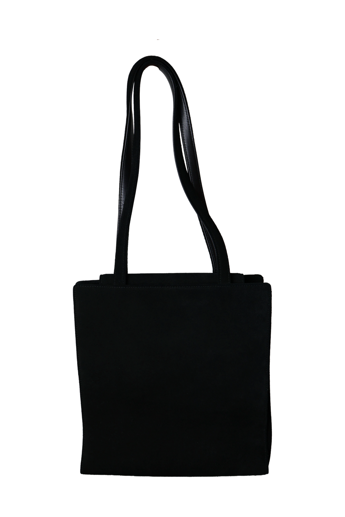 Saint Laurent Suede Stitch Tote