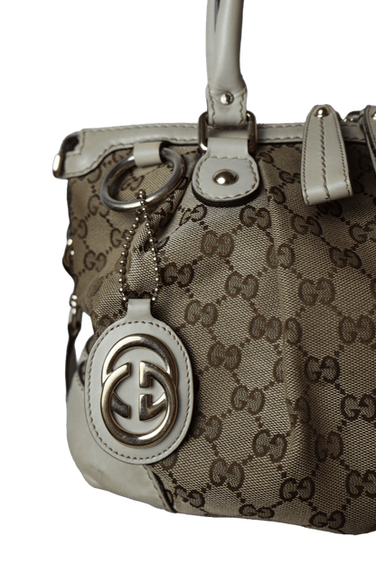 Gucci GG Canvas Sukey Satchel