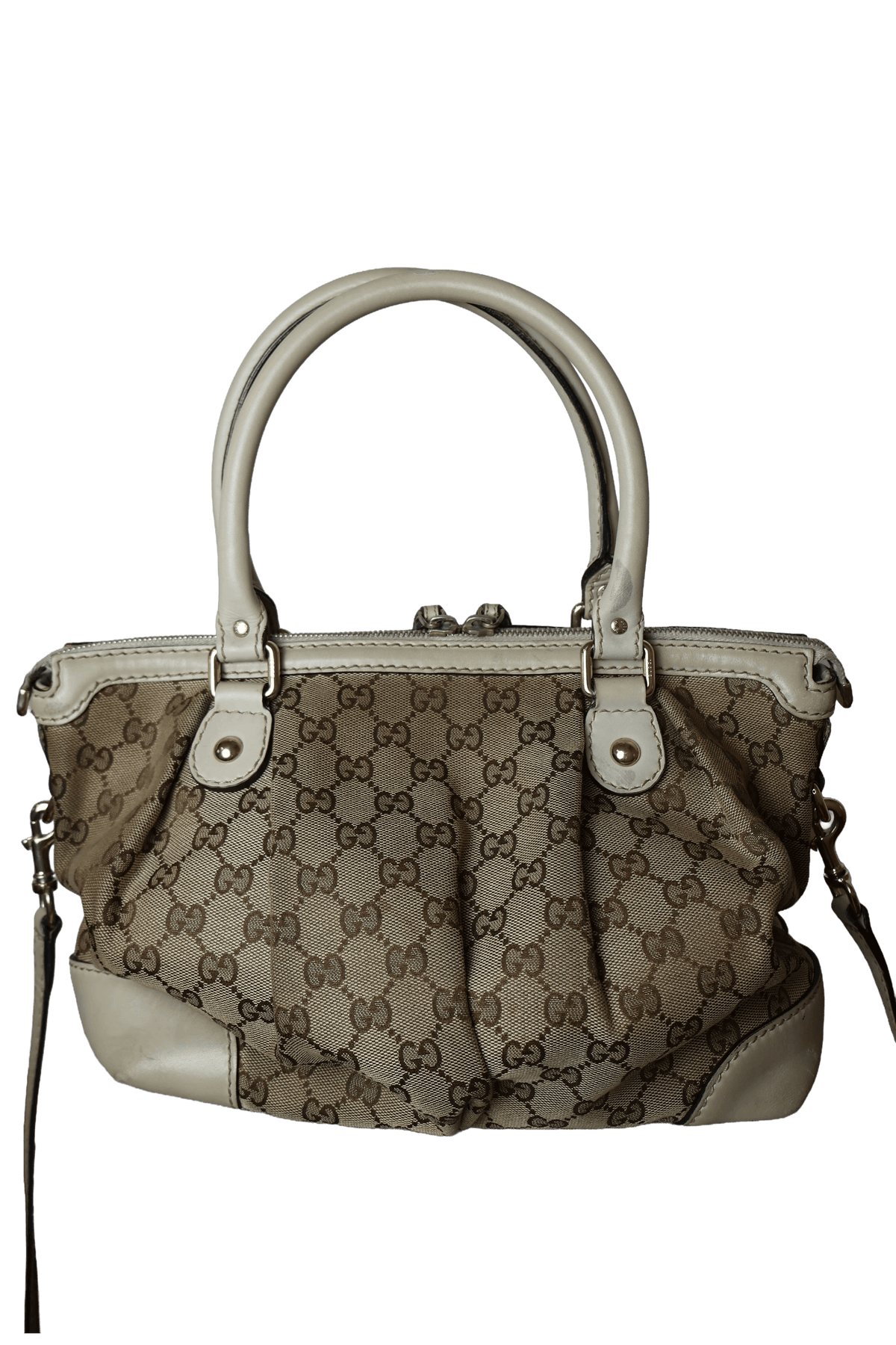 Gucci GG Canvas Sukey Satchel