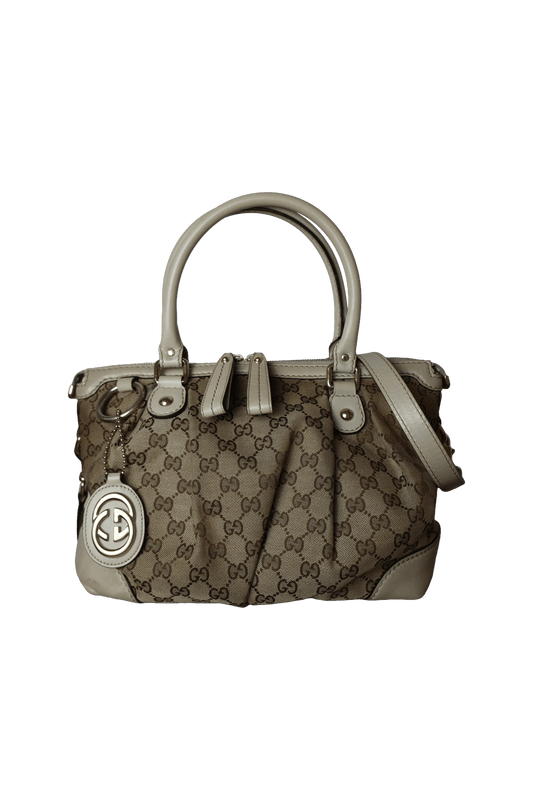 Gucci GG Canvas Sukey Satchel