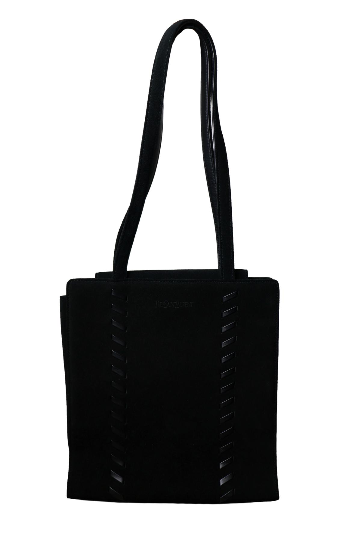Saint Laurent Suede Stitch Tote