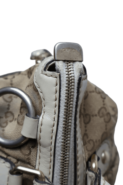 Gucci Diamante Canvas Sukey Satchel