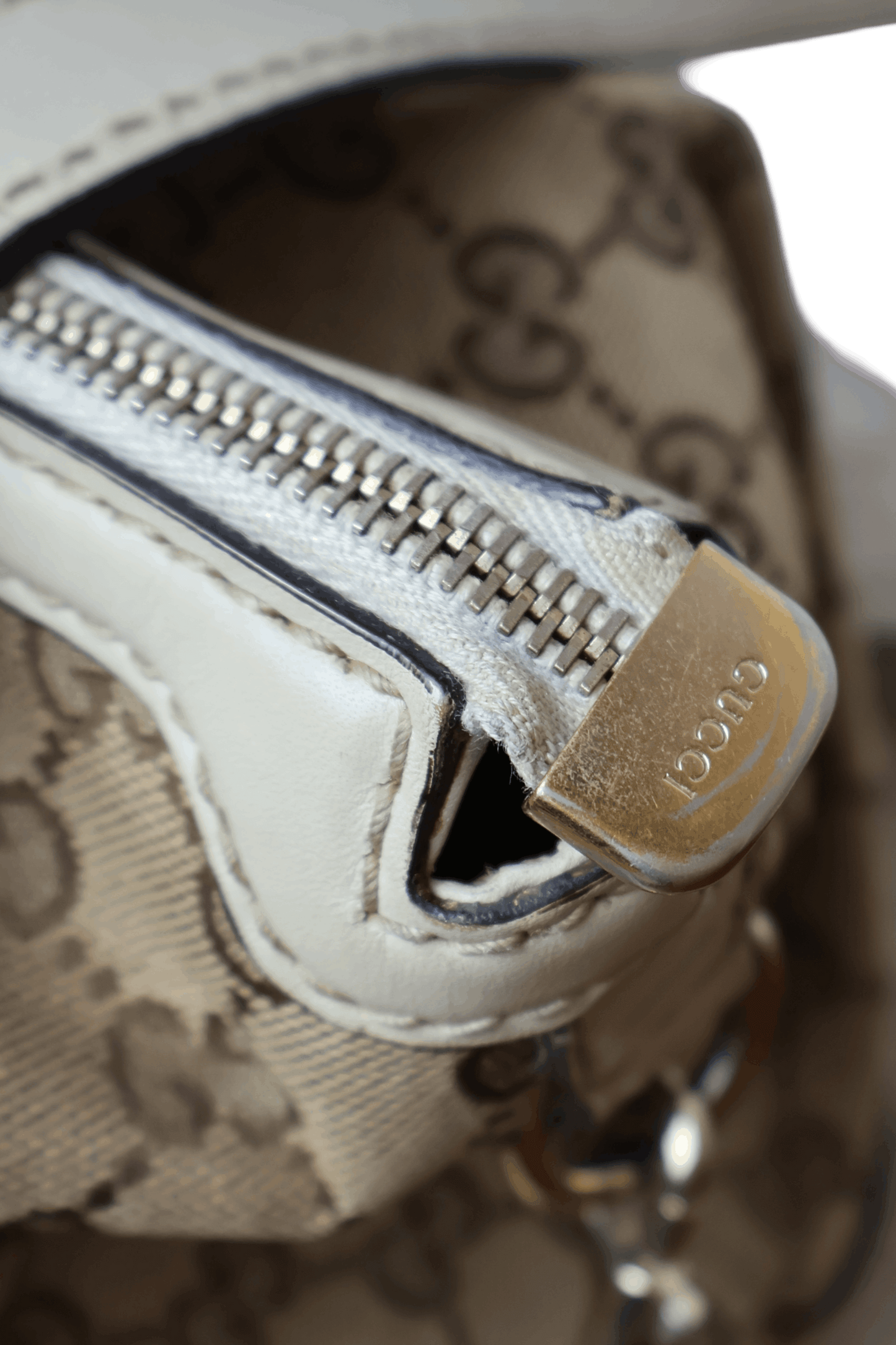 Gucci Diamante Canvas Sukey Satchel