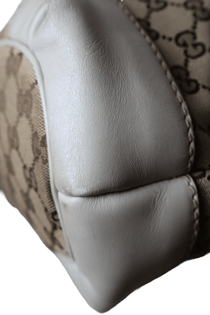 Gucci Diamante Canvas Sukey Satchel