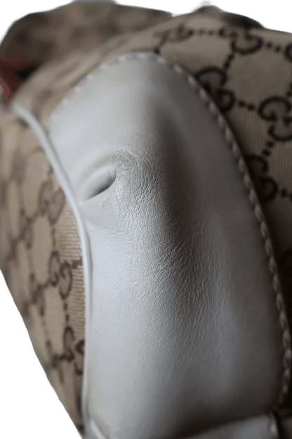 Gucci Diamante Canvas Sukey Satchel