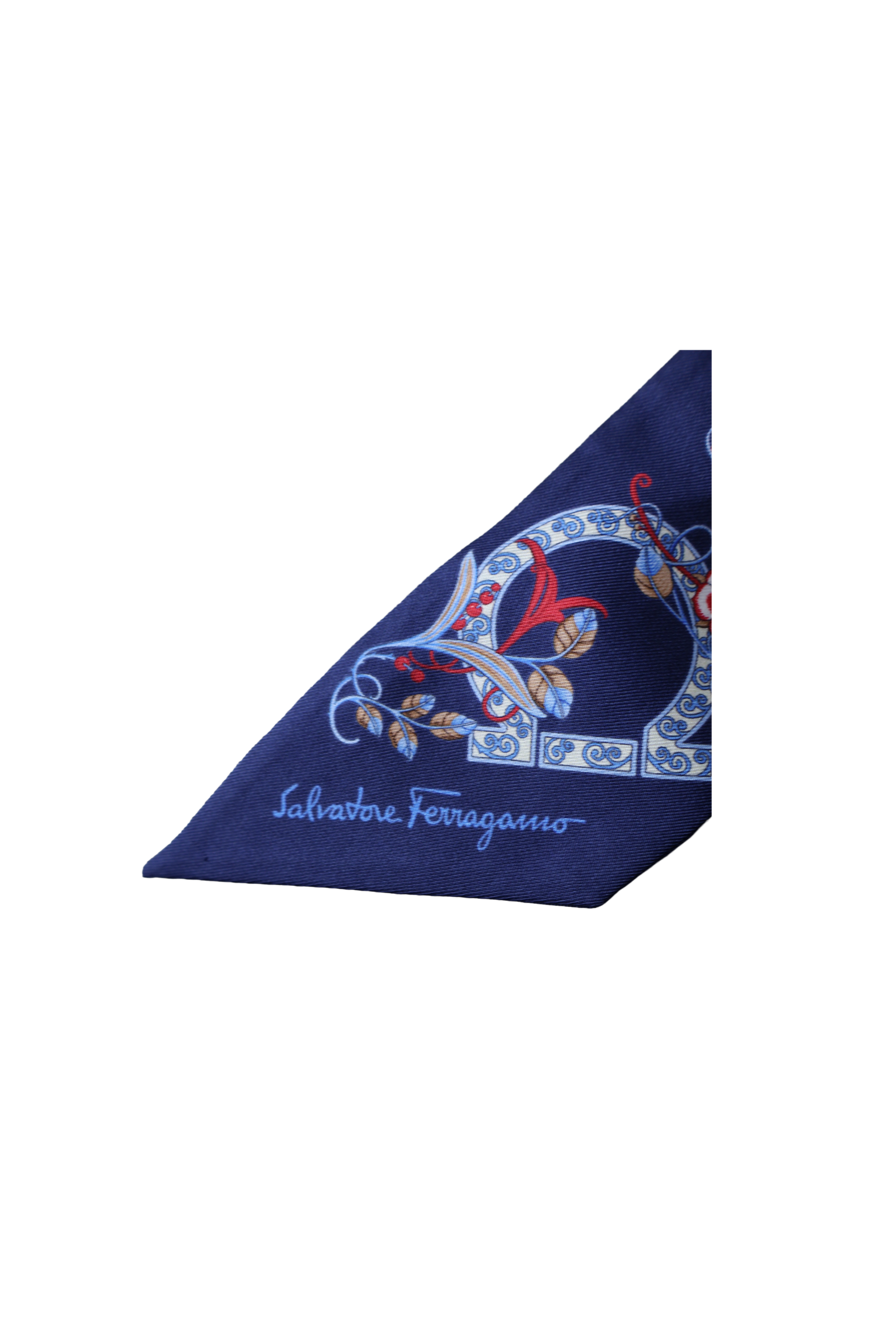 Salvatore Ferragamo Silk Bandeau Scarf