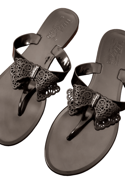 Sandálias de Plástico Pandy Salvatore Ferragamo