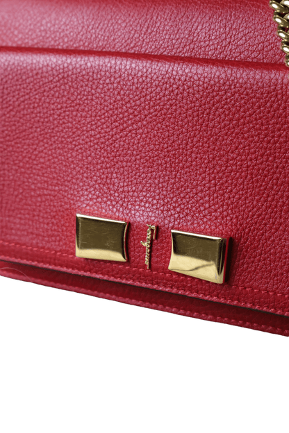 Salvatore Ferragamo Red Shoulder Bag