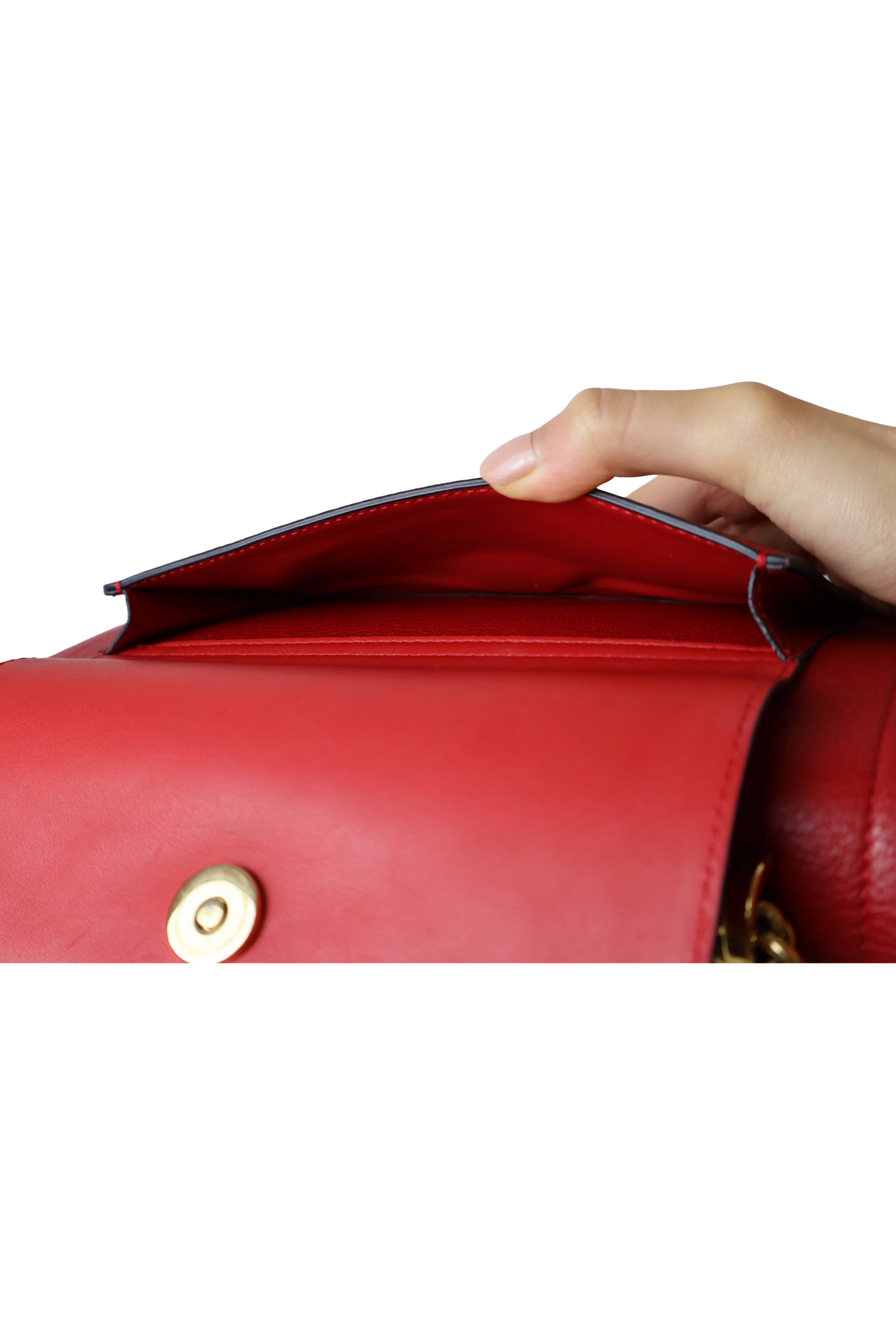 Salvatore Ferragamo Red Shoulder Bag