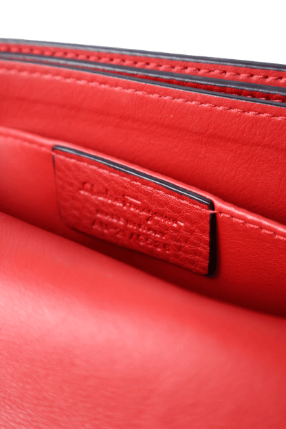 Salvatore Ferragamo Red Shoulder Bag