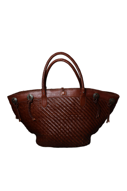 Ralph Lauren Leather Tote Bag