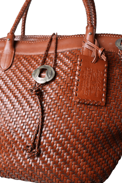 Ralph Lauren Leather Tote Bag
