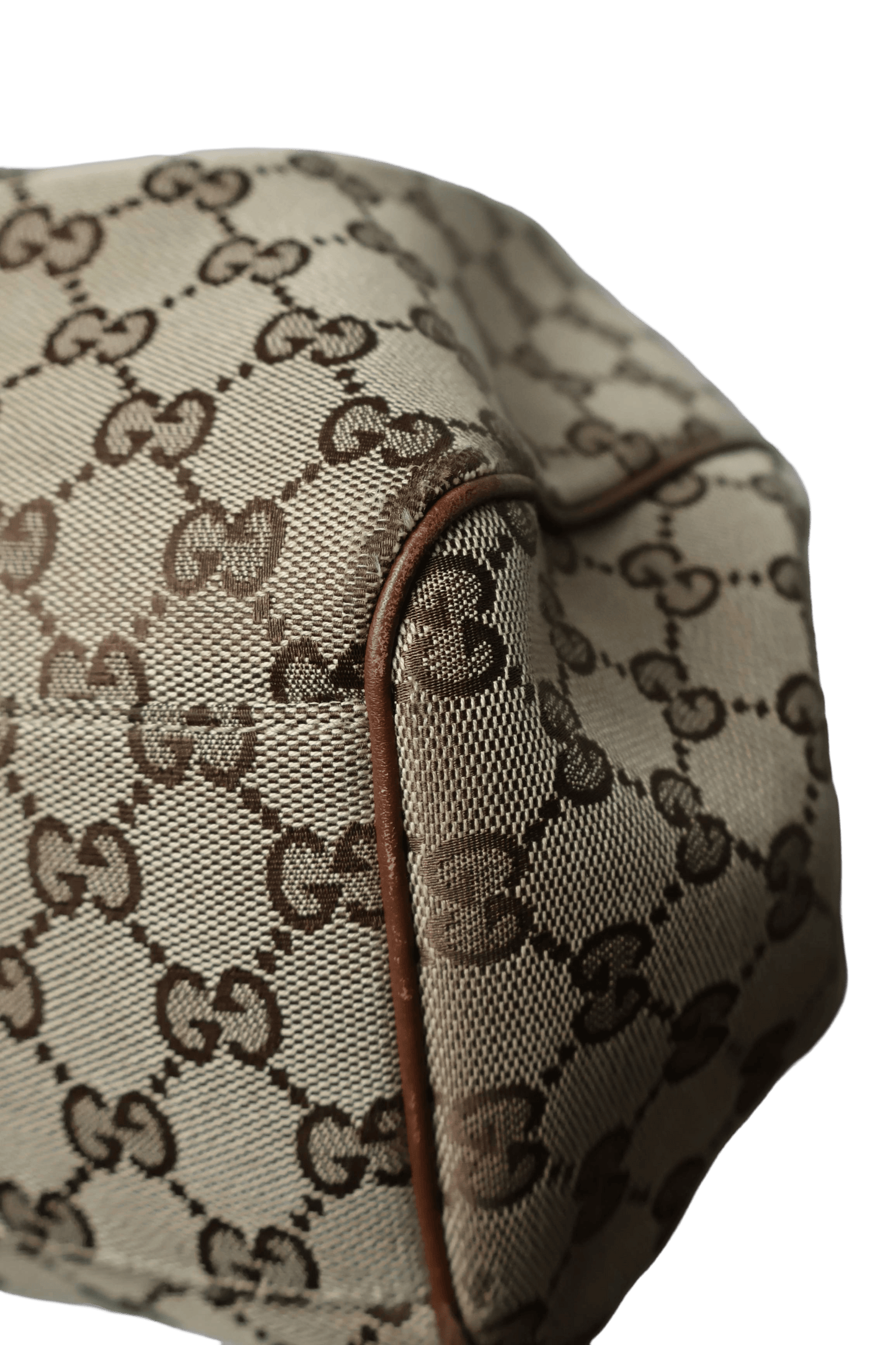 Gucci GG Canvas Sukey Brown Tote Bag