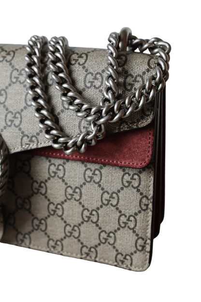 Gucci GG Supreme Blooms Dionysus Shoulder Bag