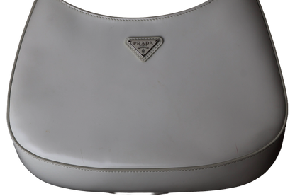 Prada Cleo Brushed Leather Shoulder Bag