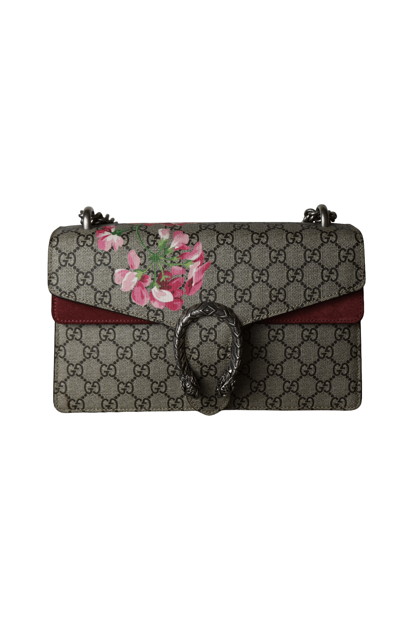Gucci GG Supreme Blooms Dionysus Shoulder Bag