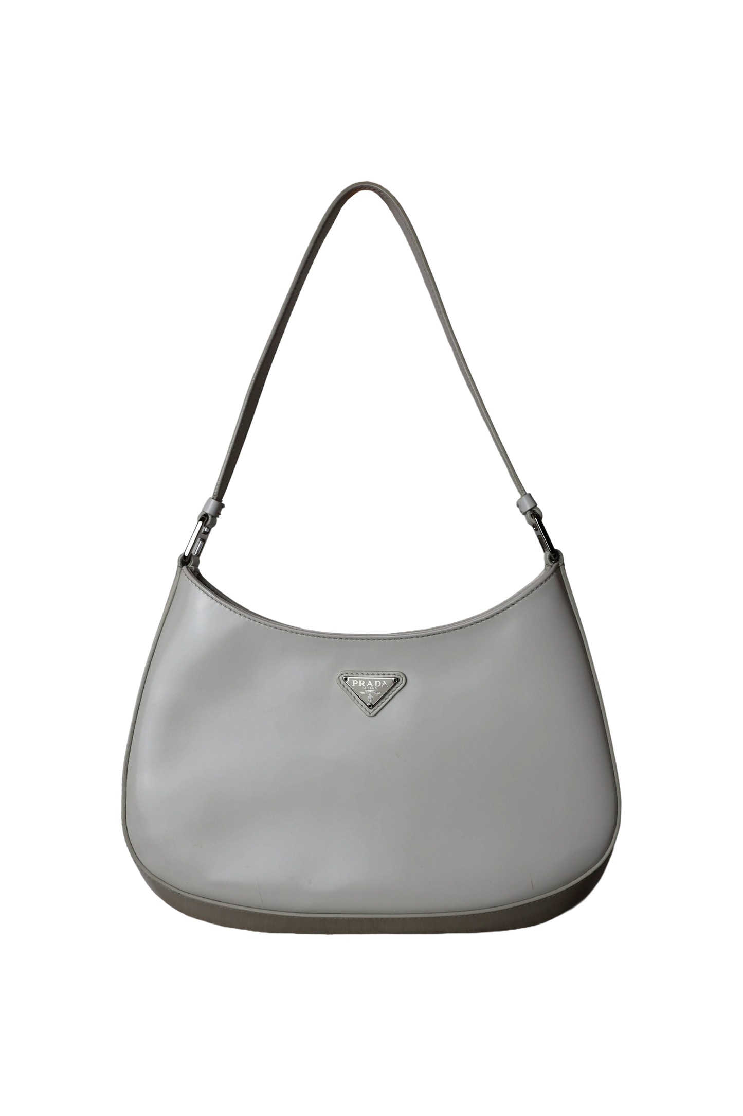 Prada Cleo Brushed Leather Shoulder Bag