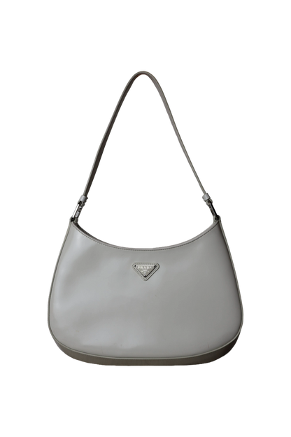 Prada Cleo Brushed Leather Shoulder Bag