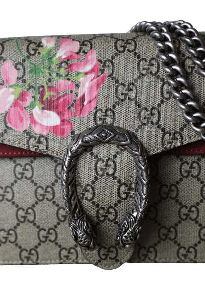 Gucci GG Supreme Blooms Dionysus Shoulder Bag