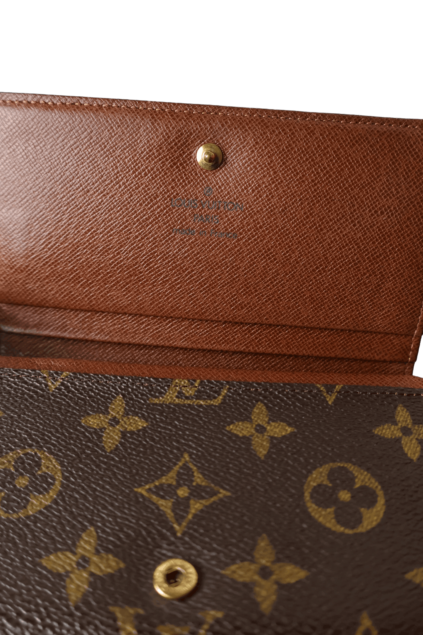 Louis Vuitton Monogram Porte Monnaie Tresor Wallet