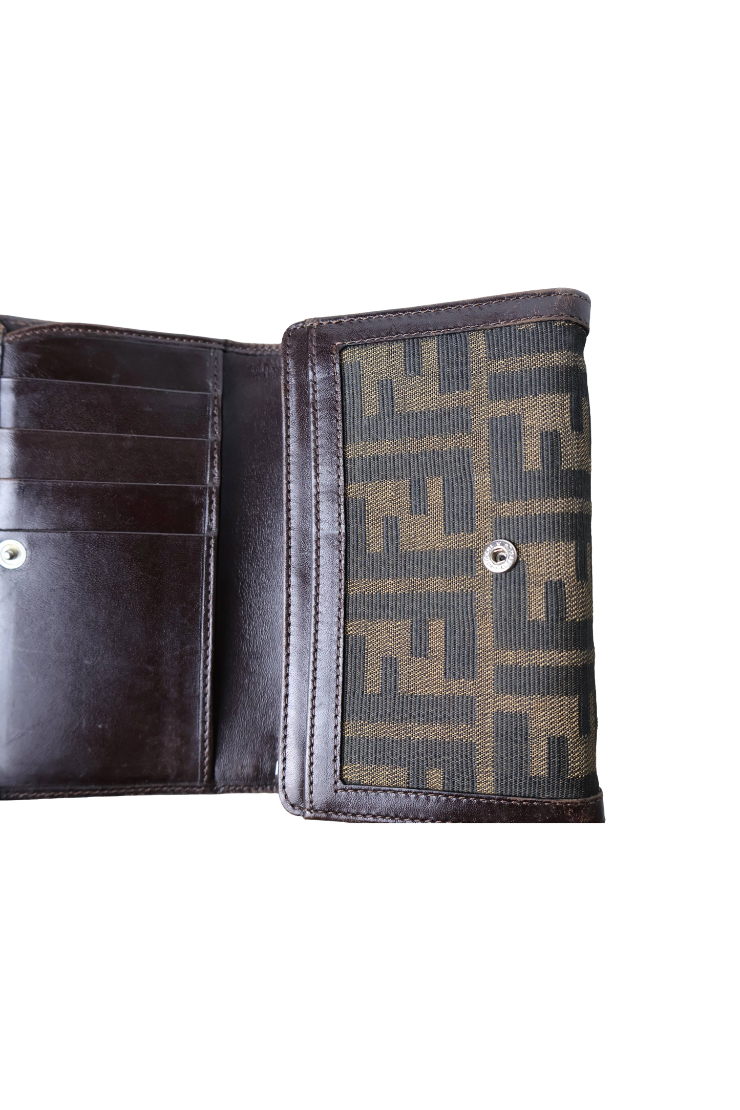 Fendi Zucca Canvas Wallet
