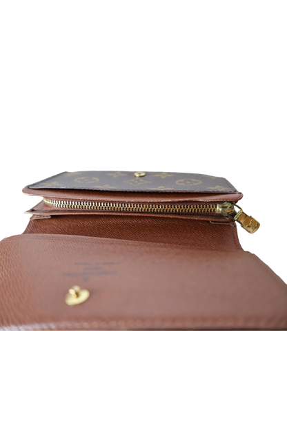 Louis Vuitton Monogram Porte Monnaie Tresor Wallet