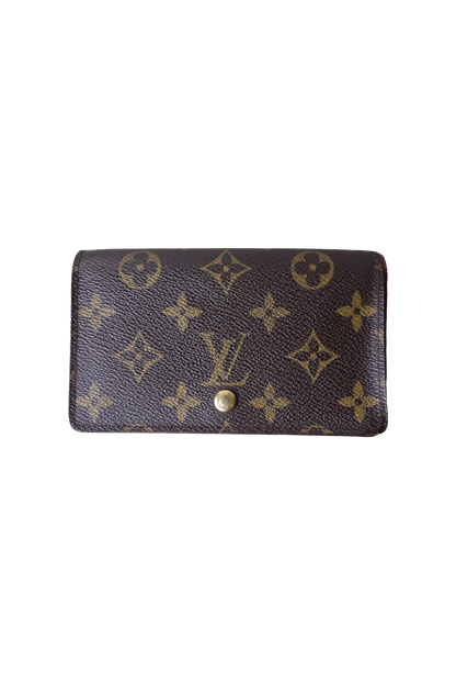 Louis Vuitton Monogram Porte Monnaie Tresor Wallet