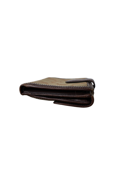 Coach Signature Canvas Wallet