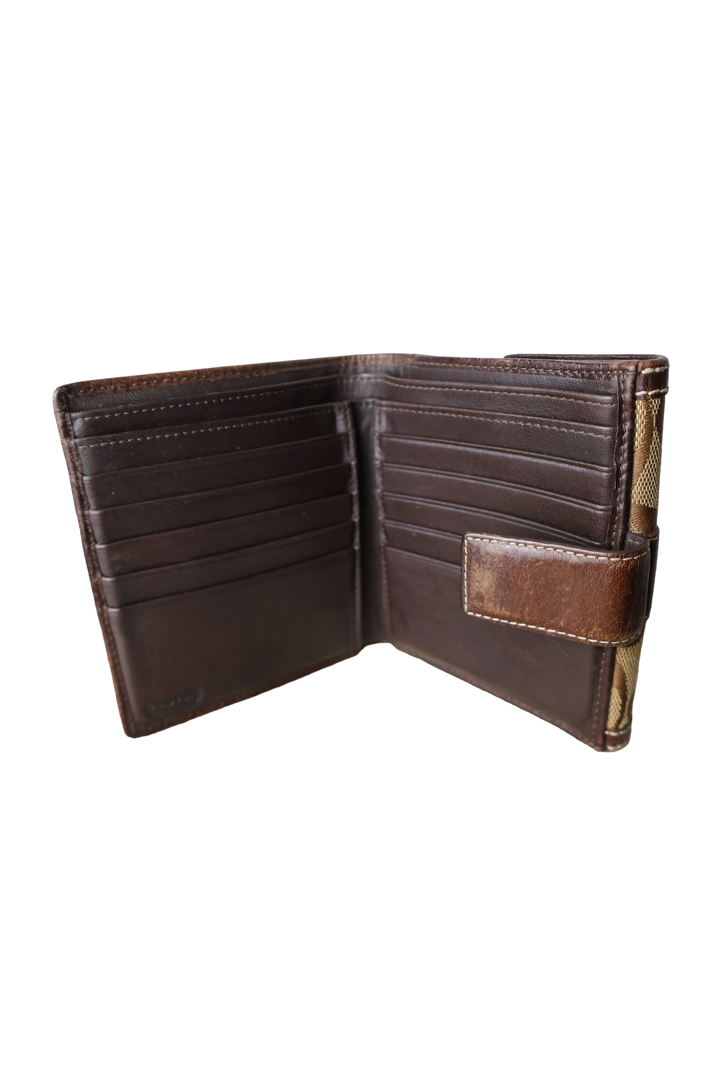 Coach Signature Canvas Wallet