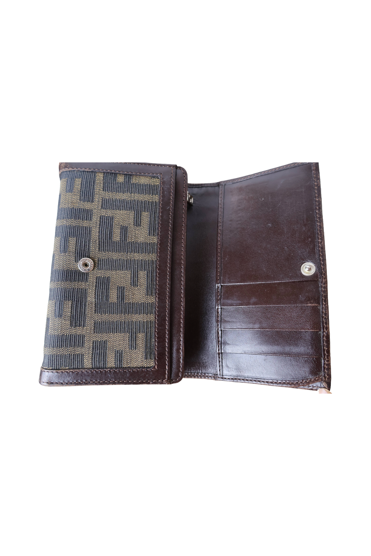 Fendi Zucca Canvas Wallet