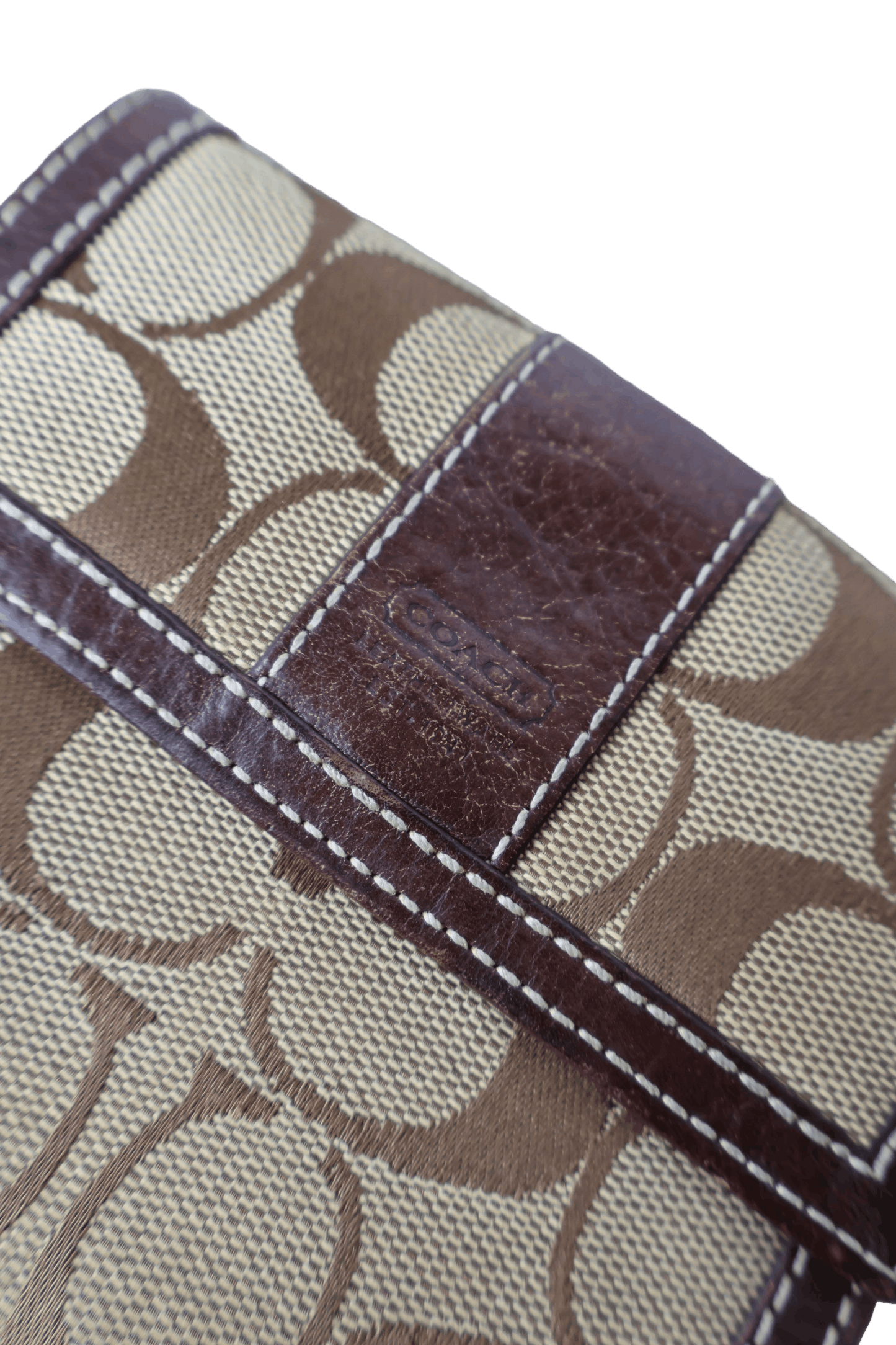 Coach Signature Canvas Wallet