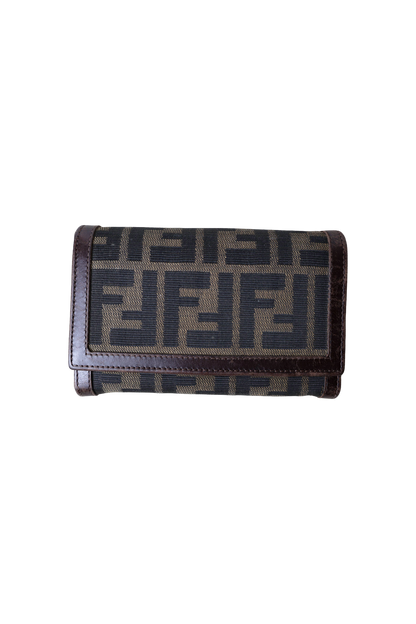 Fendi Zucca Canvas Wallet