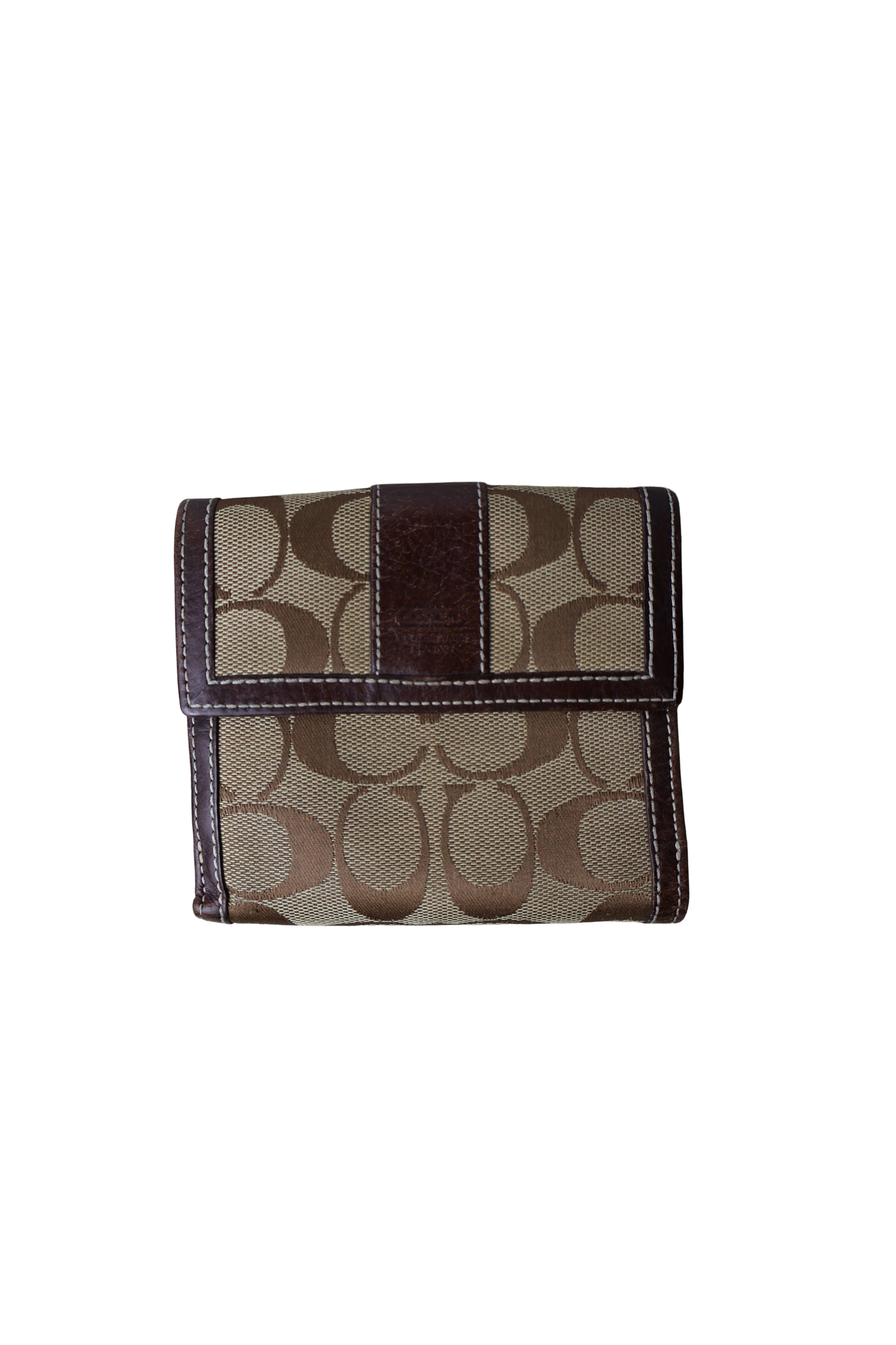 Coach Signature Canvas Wallet