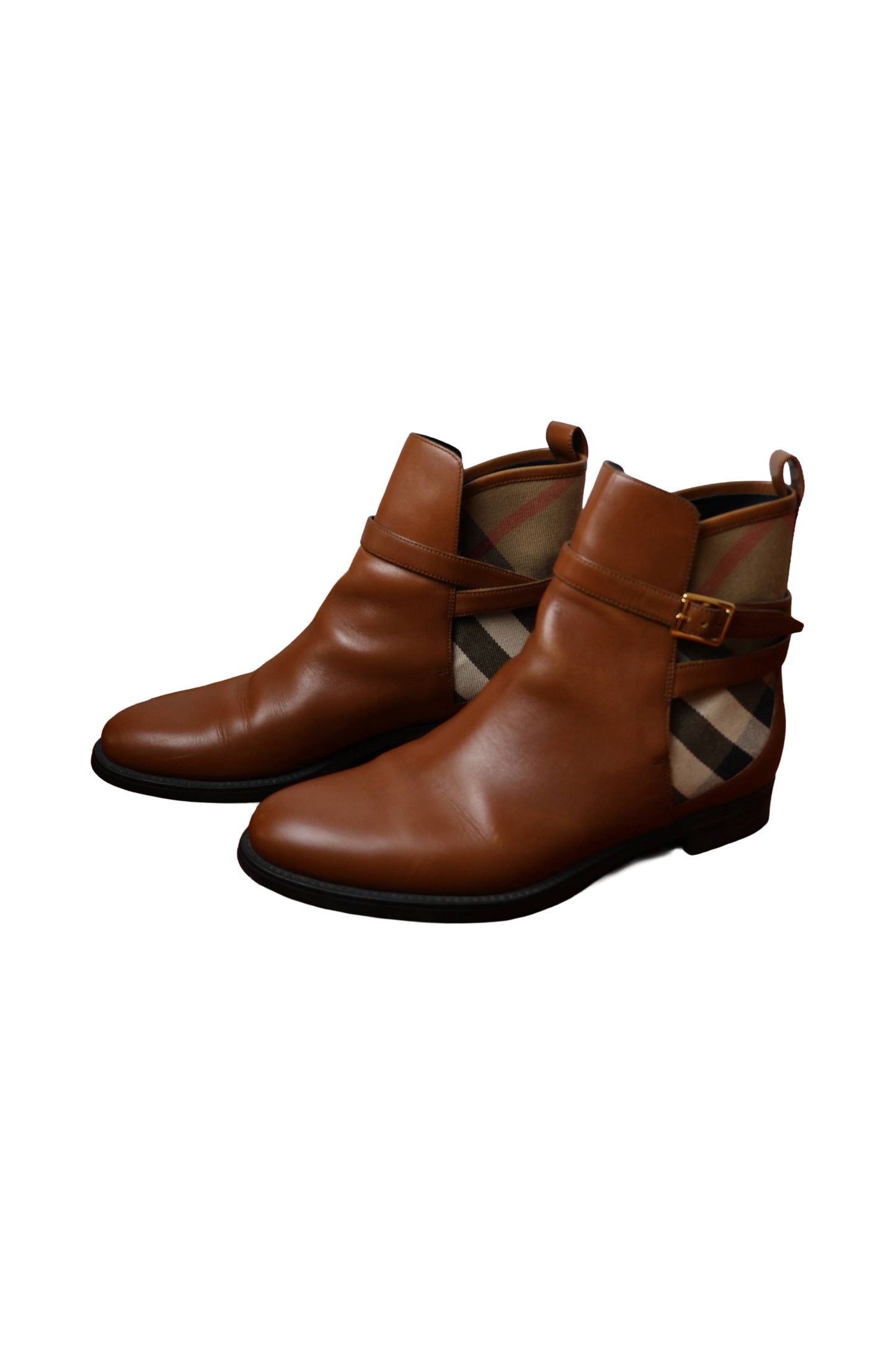 Burberry Leather Ankle Boots