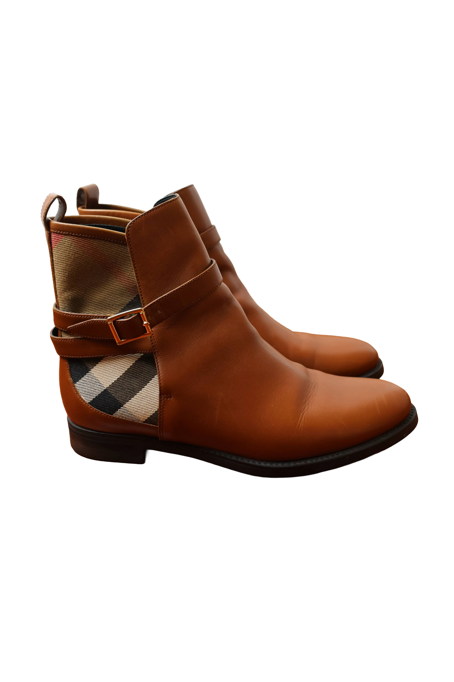 Burberry Leather Ankle Boots