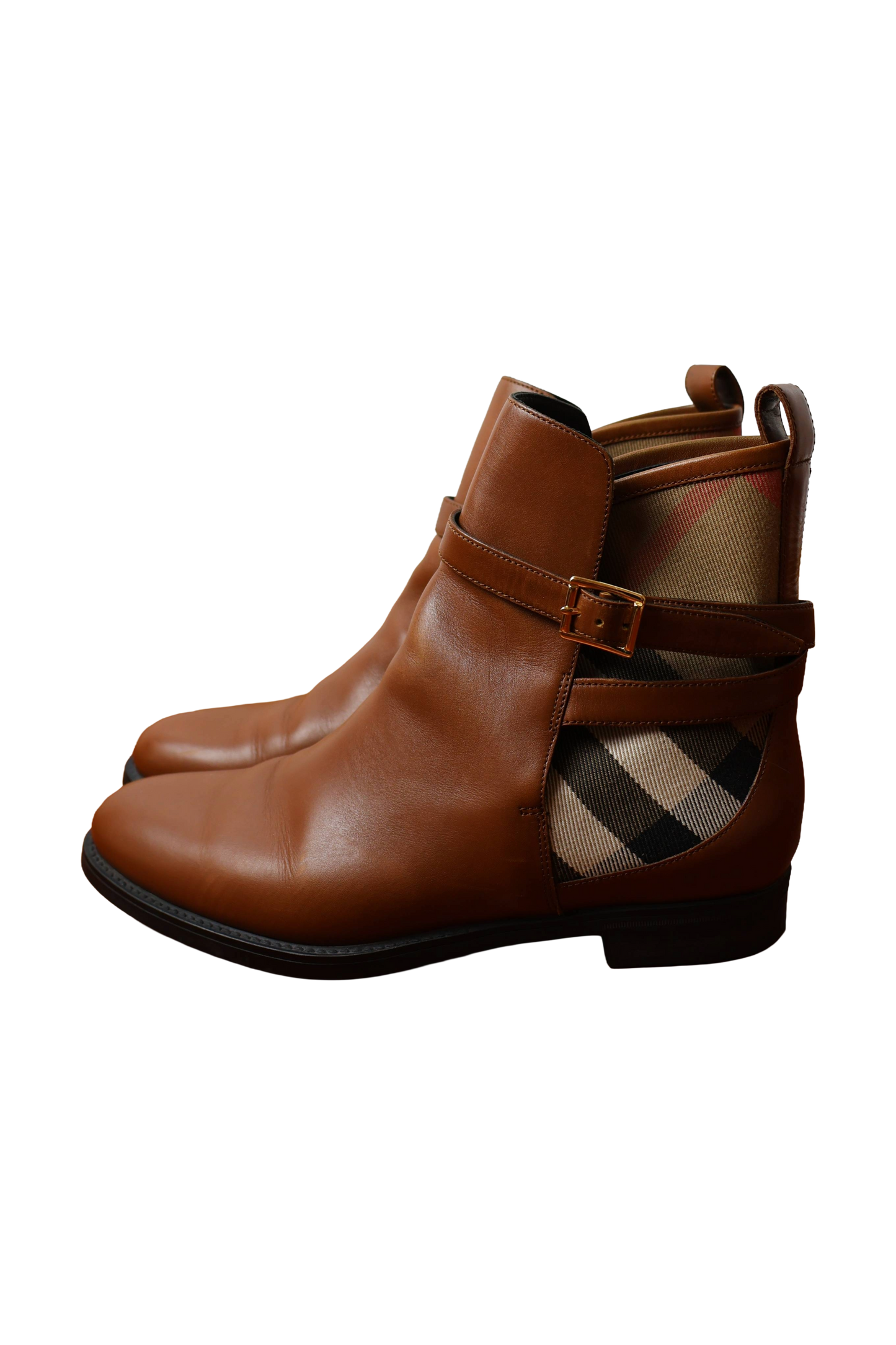Burberry Leather Ankle Boots