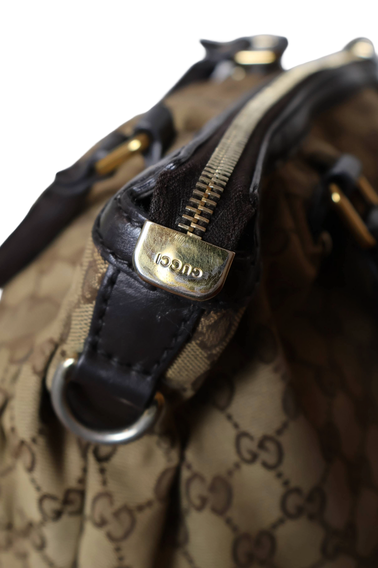 Gucci GG Canvas Sukey Satchel