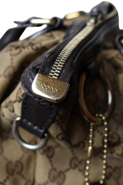 Gucci GG Canvas Sukey Satchel