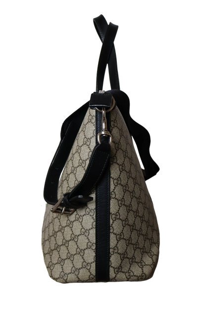 Gucci GG Supreme Web Duffle Bag