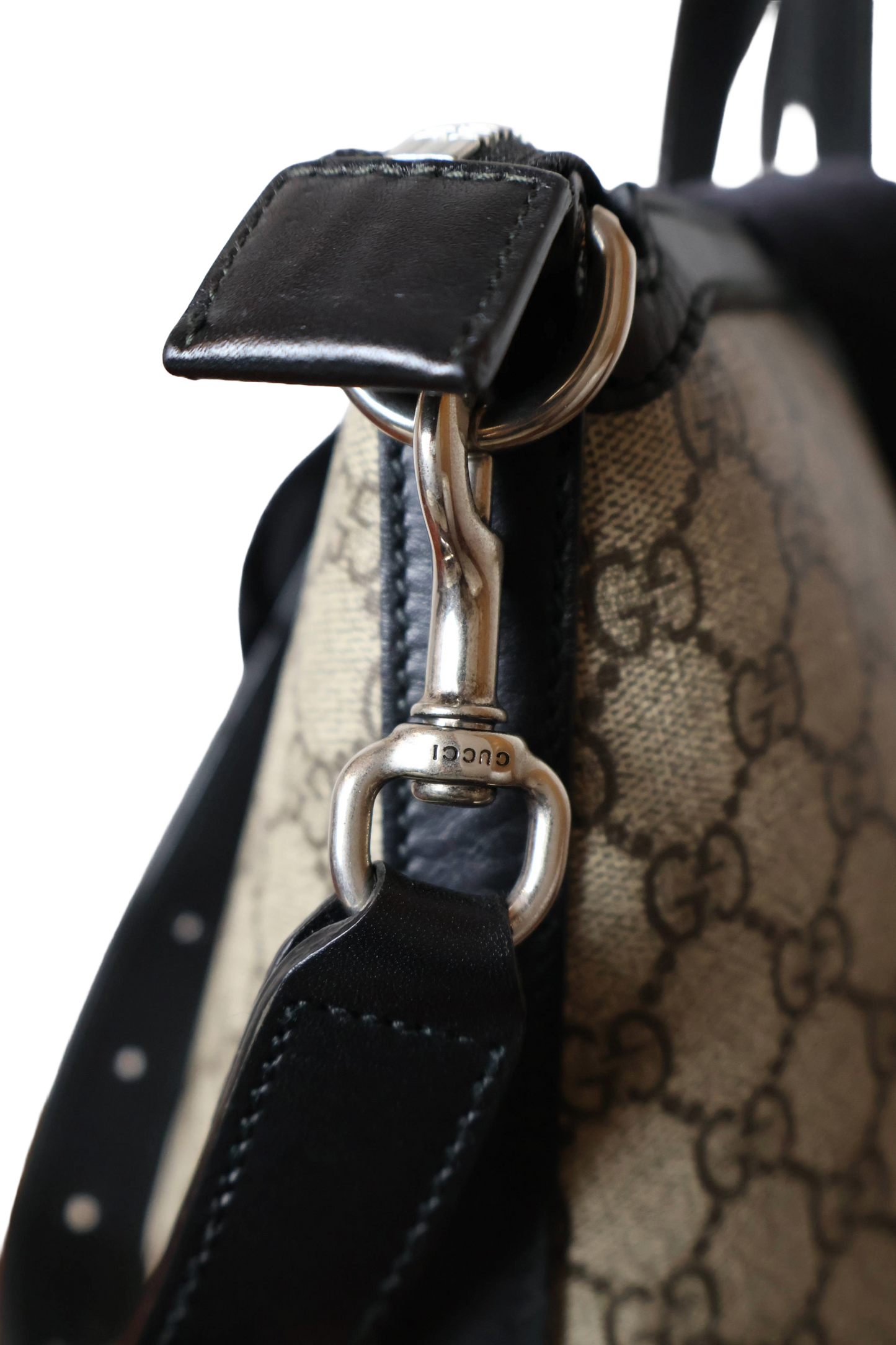 Gucci GG Supreme Web Duffle Bag