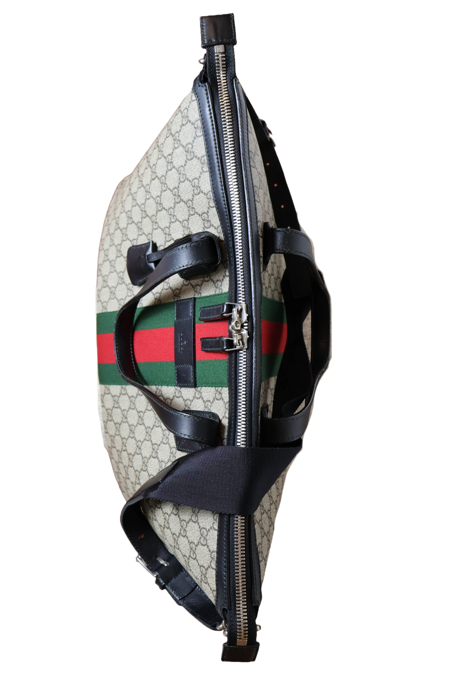 Gucci GG Supreme Web Duffle Bag