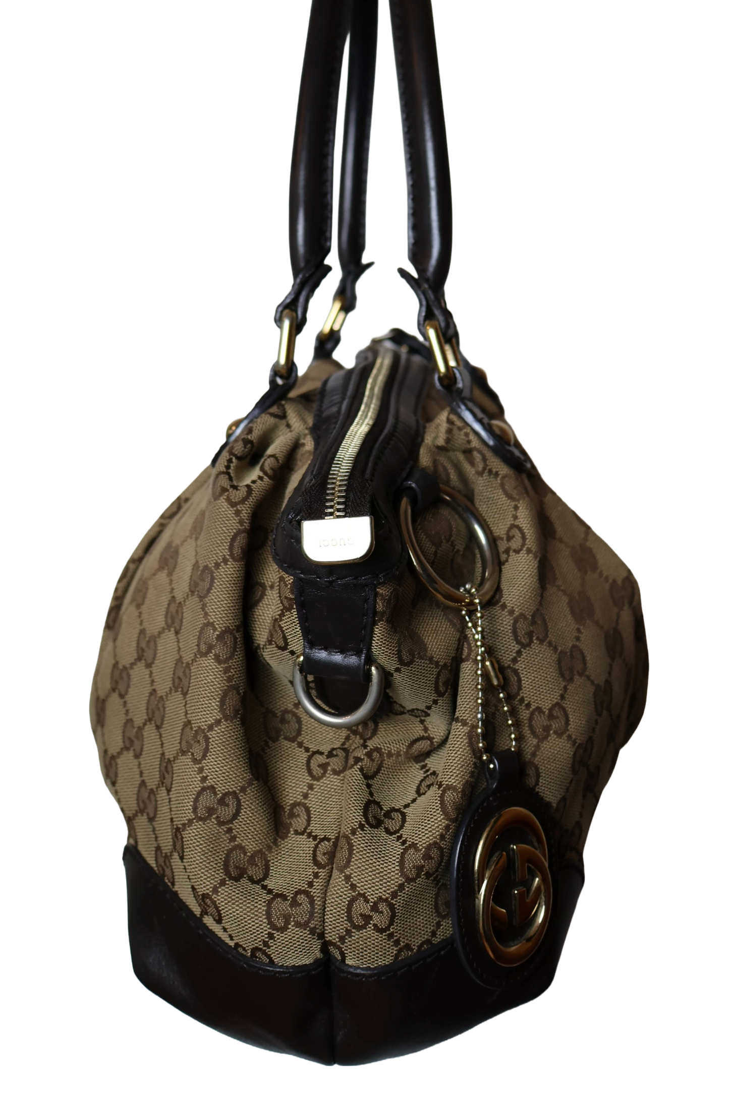 Gucci GG Canvas Sukey Satchel