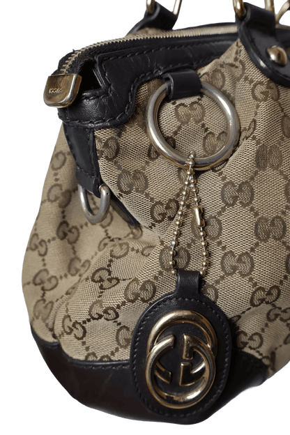 Gucci GG Canvas Sukey Satchel