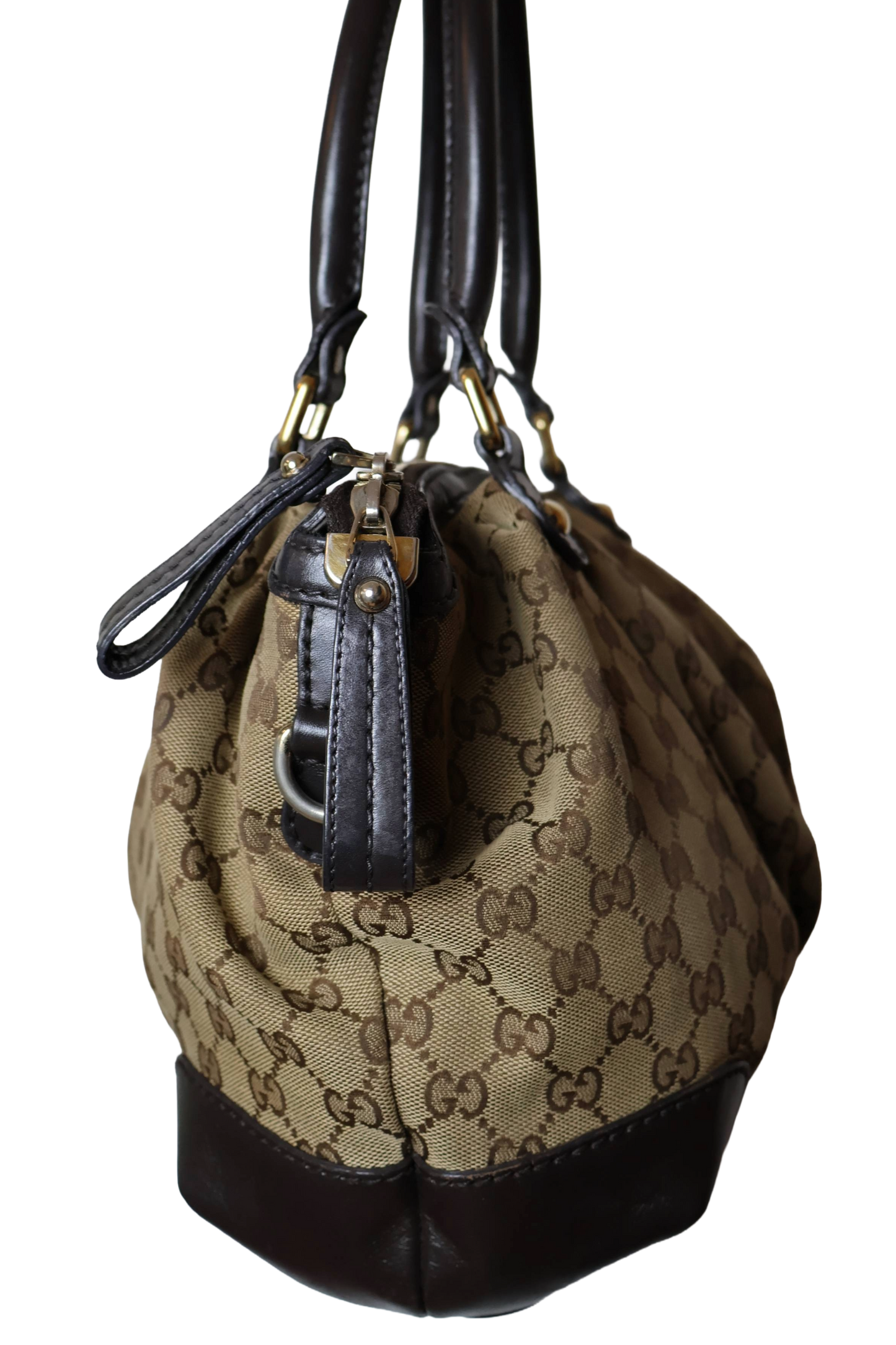 Gucci GG Canvas Sukey Satchel