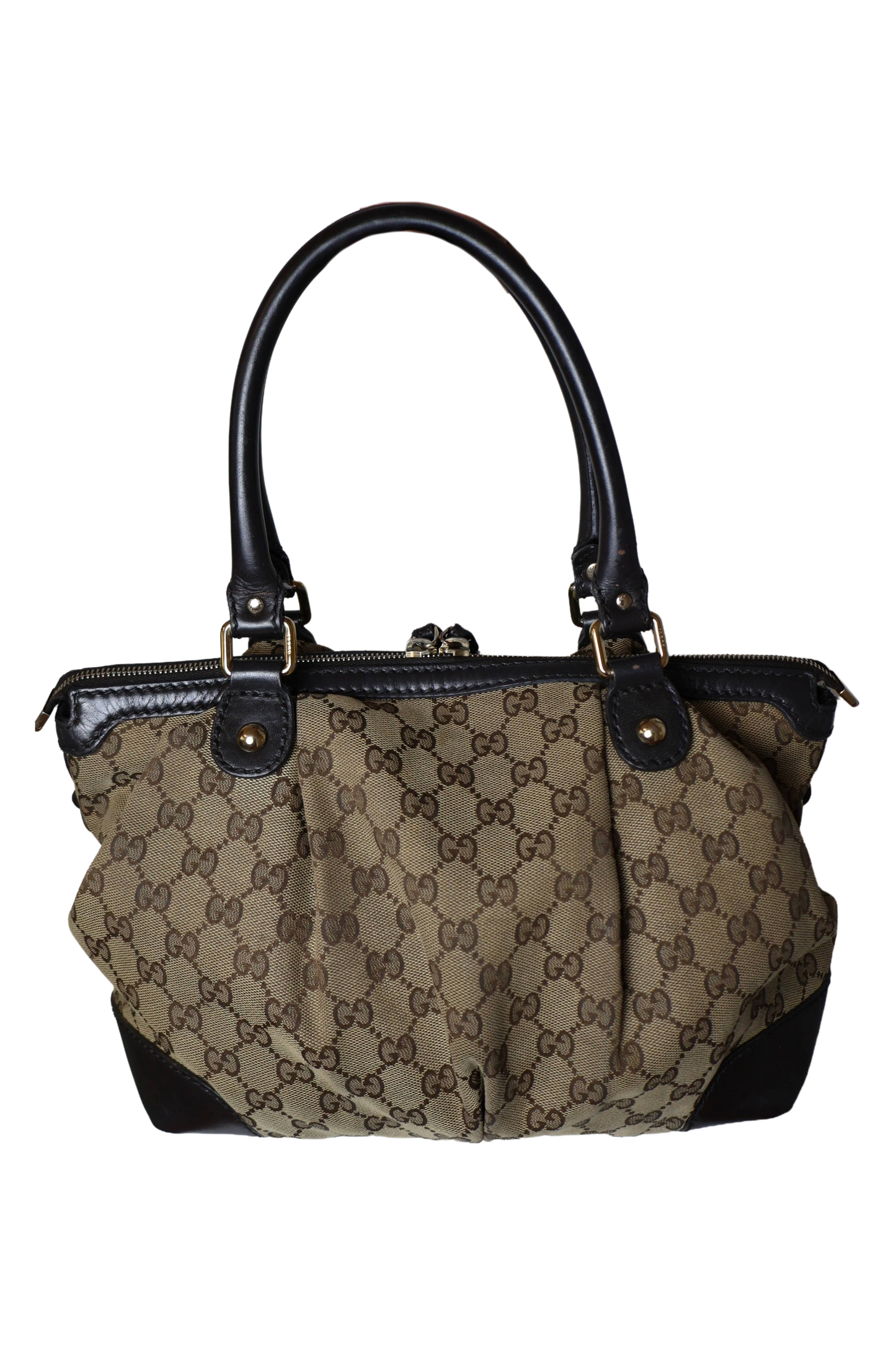 Gucci GG Canvas Sukey Satchel