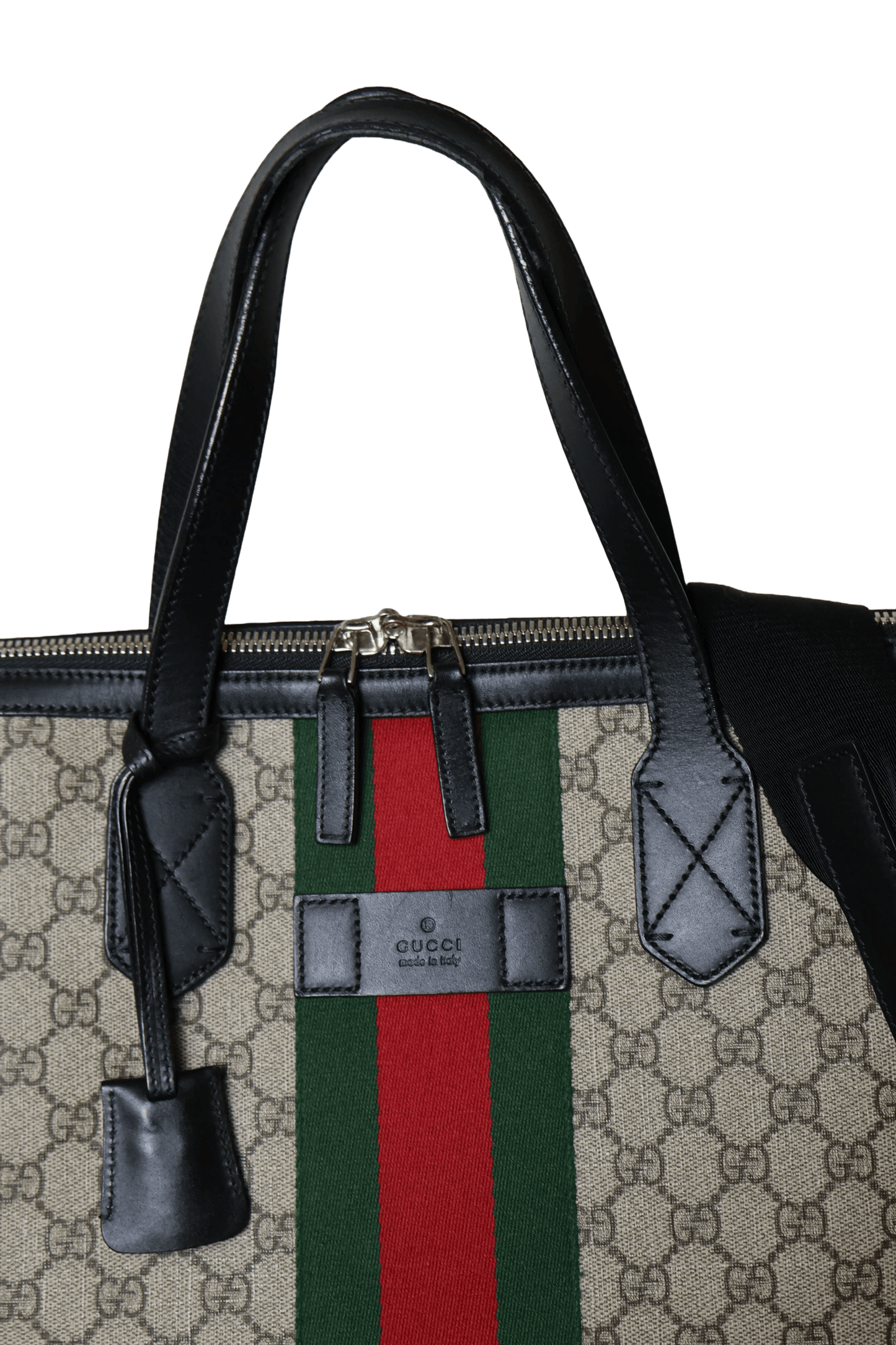 Gucci GG Supreme Web Duffle Bag