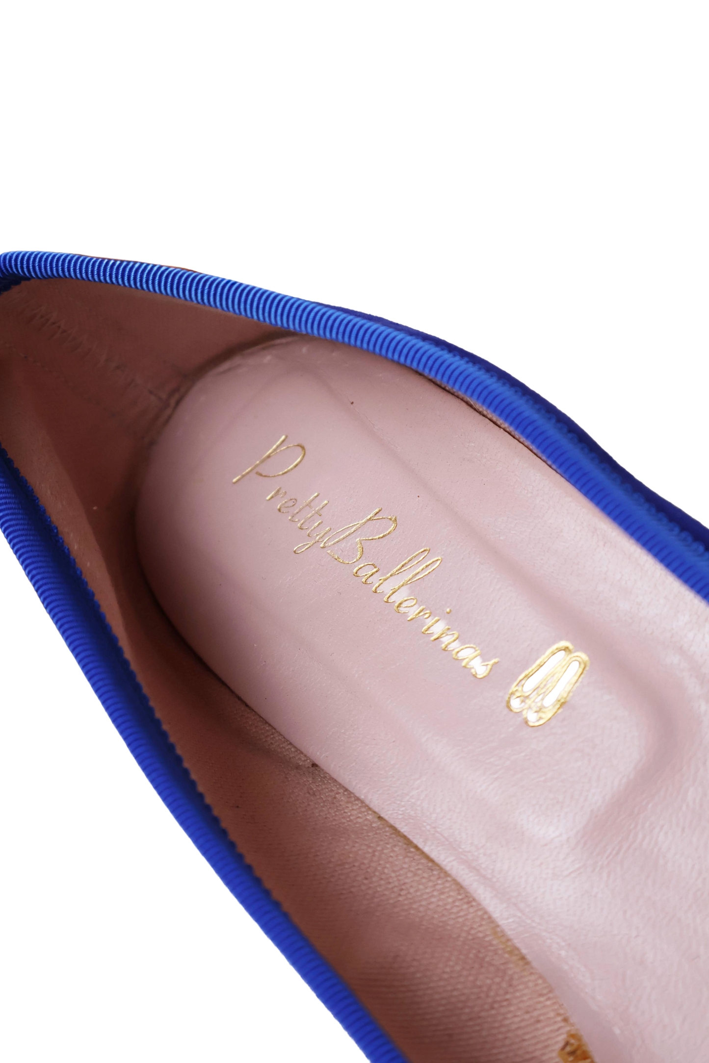 Pretty Ballerinas Blue Pointed Ballet Flats