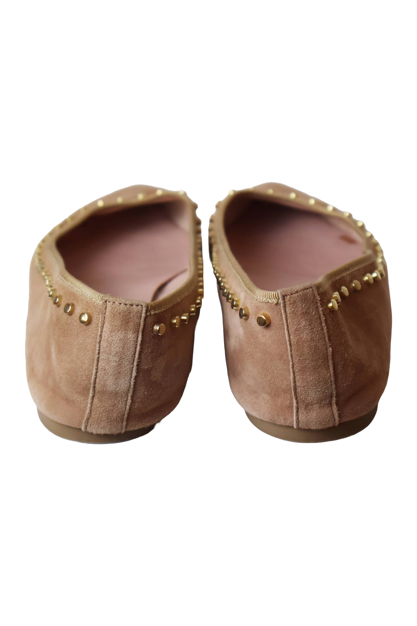 Pretty Ballerinas Beige Pointed Ballet flats